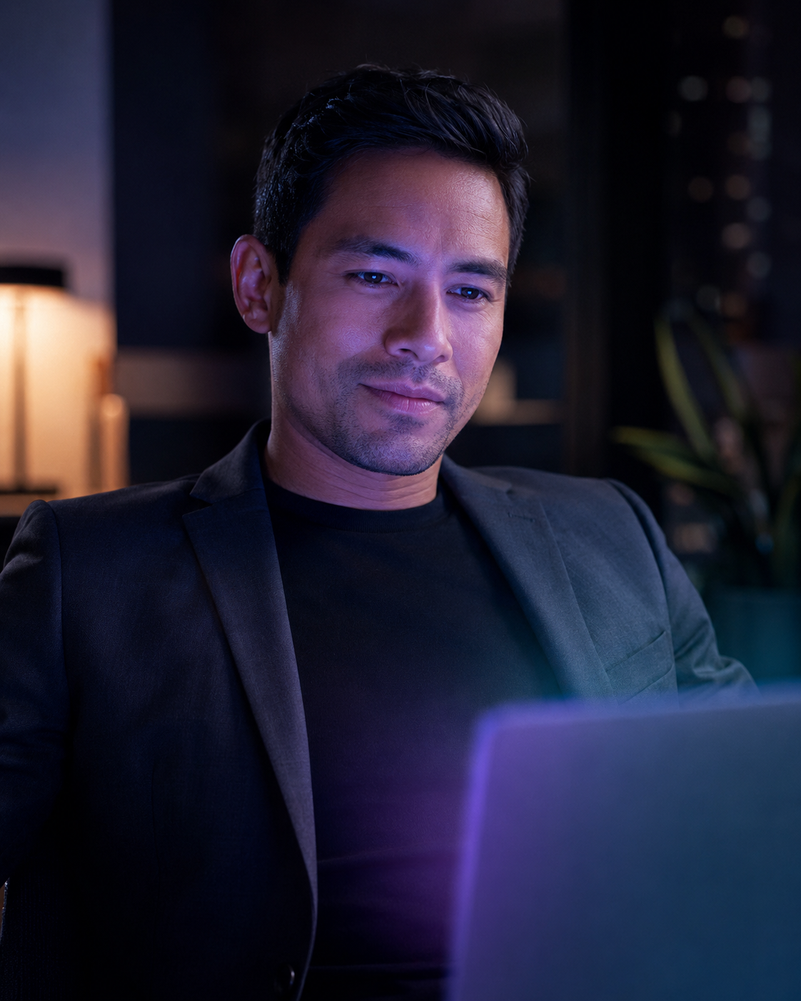 Confident professional with a clear offer and clear price
